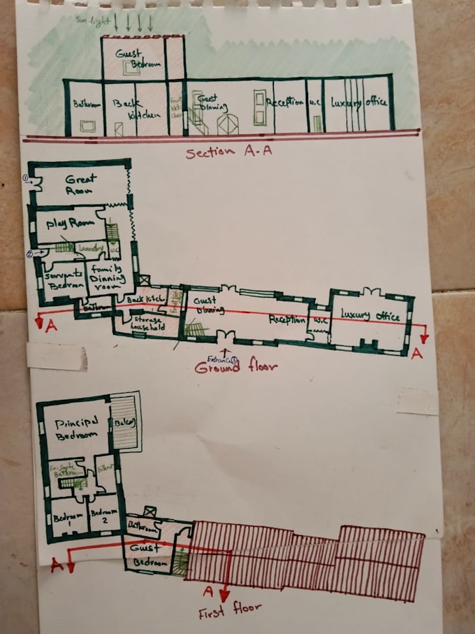 design functional residential floor plans and space layouts