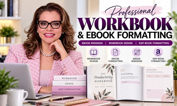 design workbook ebook formatting ebook redesign workbook kdp book formatting