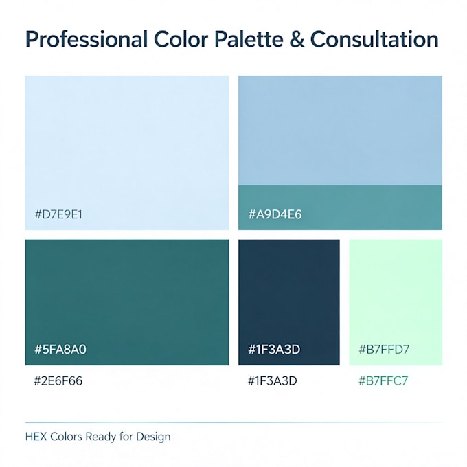 provide professional color consulting for your design