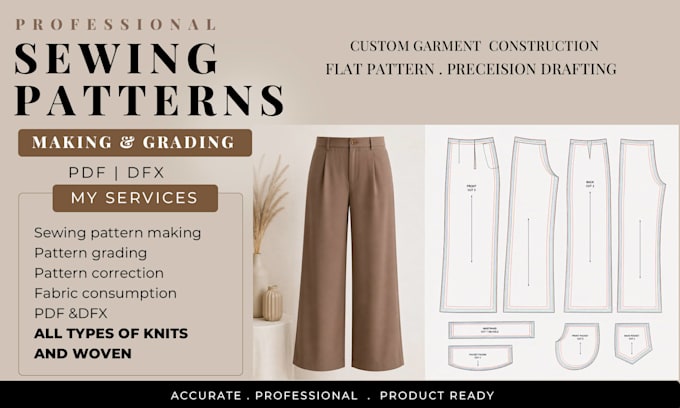garment patterns and grading using gerber accumark