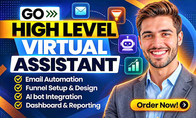 be your gohighlevel virtual assistant for CRM, funnels and automation