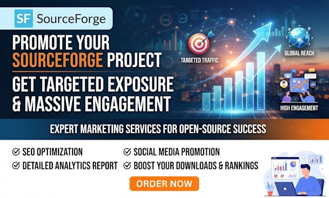 promote your sourceforge project for targeted exposure and engagement