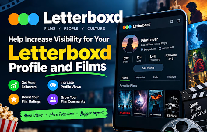 help increase visibility for your letterboxd profile and films
