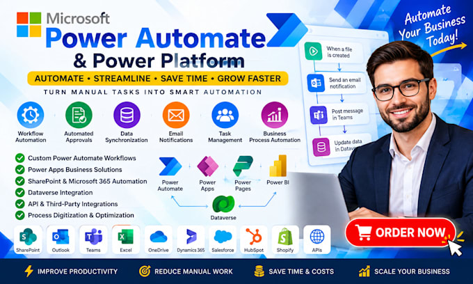 automate business processes with power automate and microsoft power platform