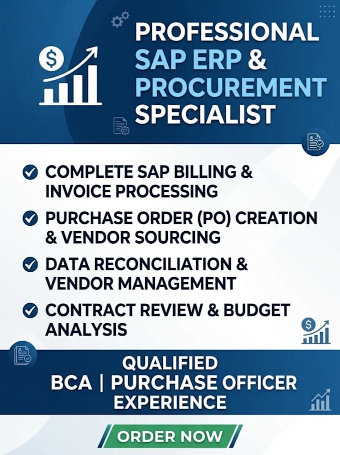 do professional data entry and purchase billing invoice
