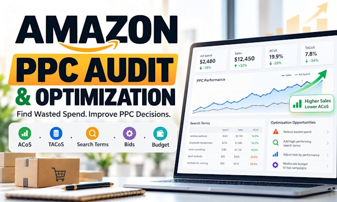 audit and optimize your amazon PPC campaigns
