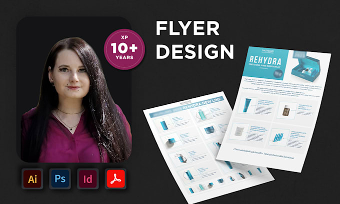 design a professionally polished flyer or poster