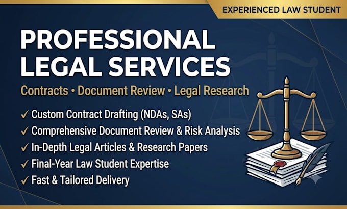 draft professional legal contracts and agreements