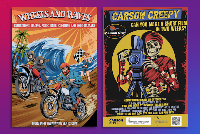 design your event poster or flyer