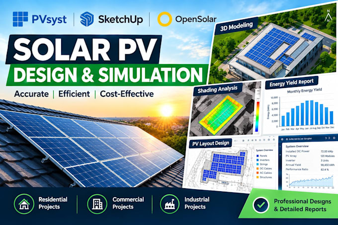 design and simulate your solar pv system using pvsyst