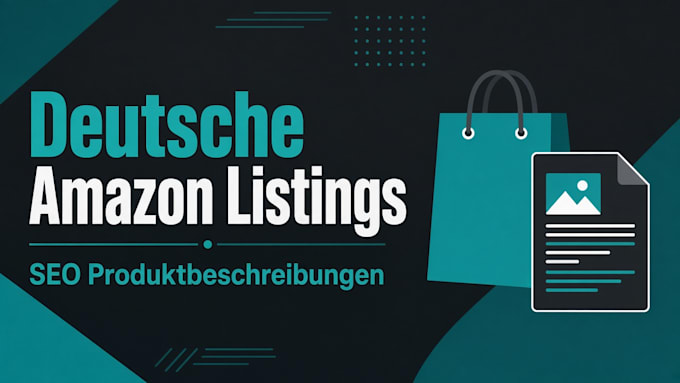 write and optimize your german amazon listing SEO product description