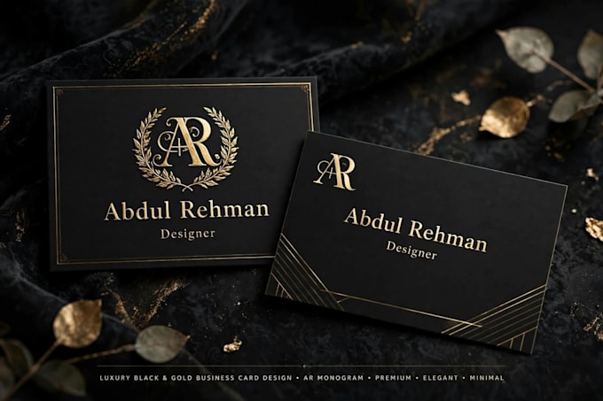 design business card and visiting card
