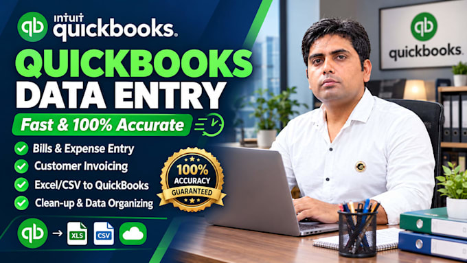 do accurate quickbooks data entry and invoice entry