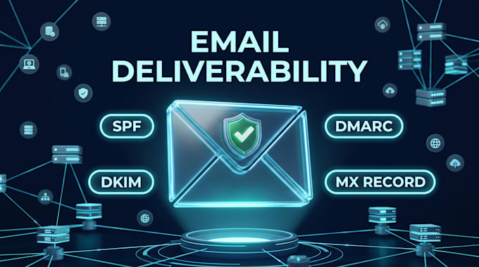 setup or fix spf dkim dmarc mx and dns records