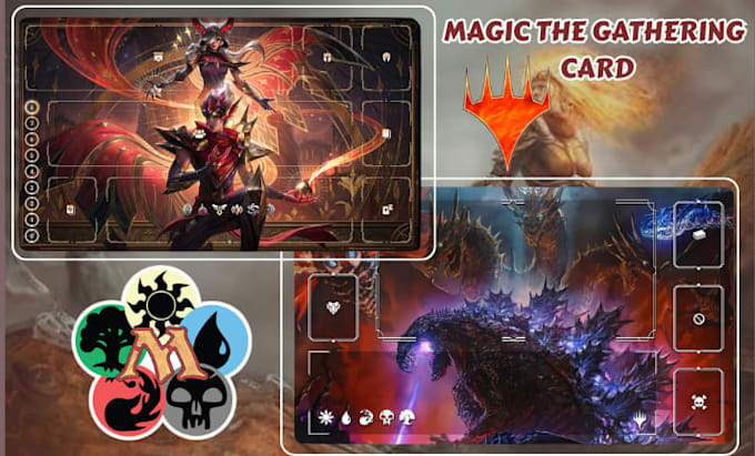 design custom playmat or board game for your card and tabletop deskmat game