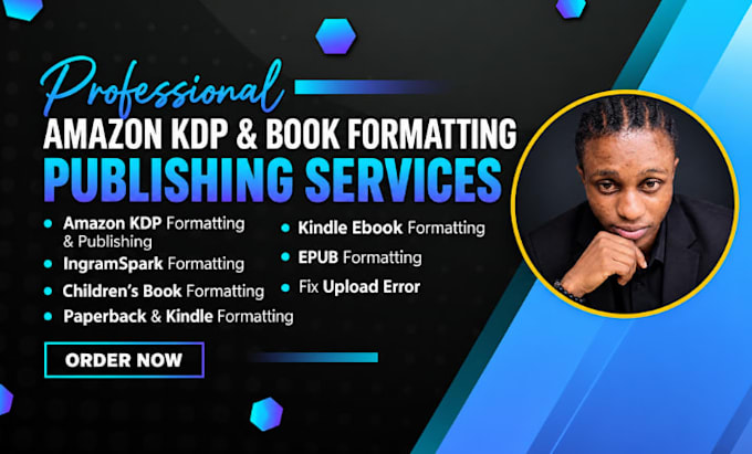 format kindle ebook , KDP book formatting, book formatting for amazon KDP