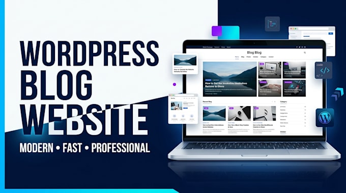 create a wordpress blog website