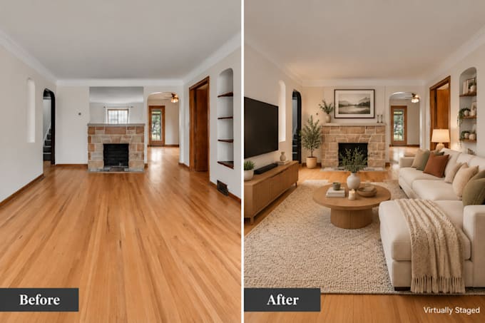 create ai virtual staging for real estate photos