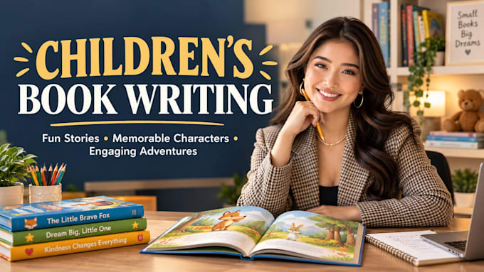 write a fun and engaging childrens book or story