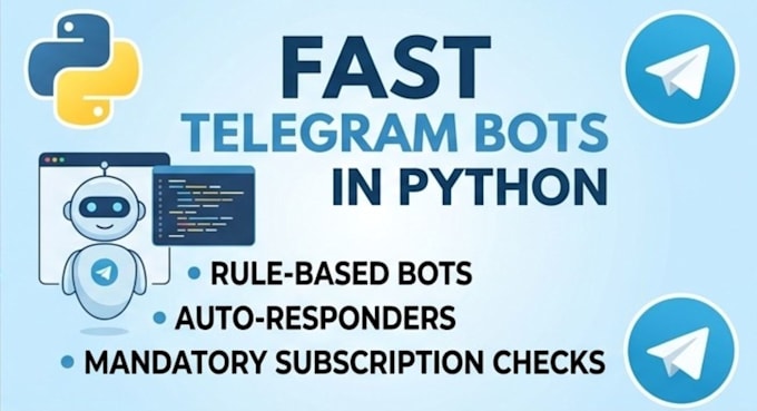 create a simple python telegram bot using aiogram