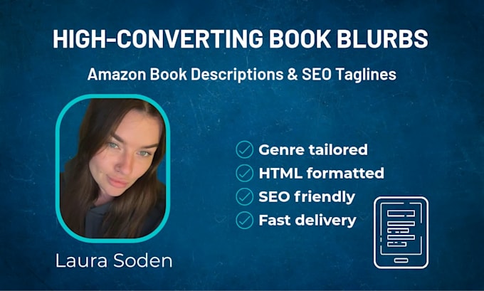 write a compelling book blurb or amazon book description