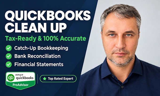 do quickbooks clean up, catch up, and bank reconciliation