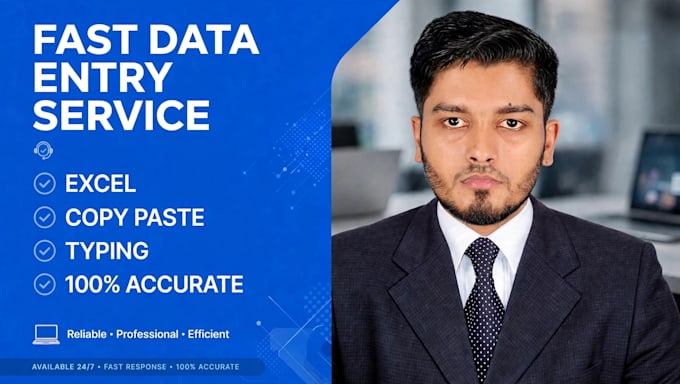 be your accurate data entry assistant for excel work