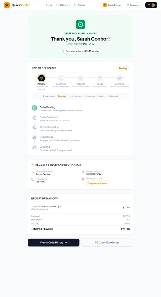 build a modern responsive web app