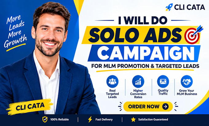 do a solo ads campaign for MLM promotion and targeted leads