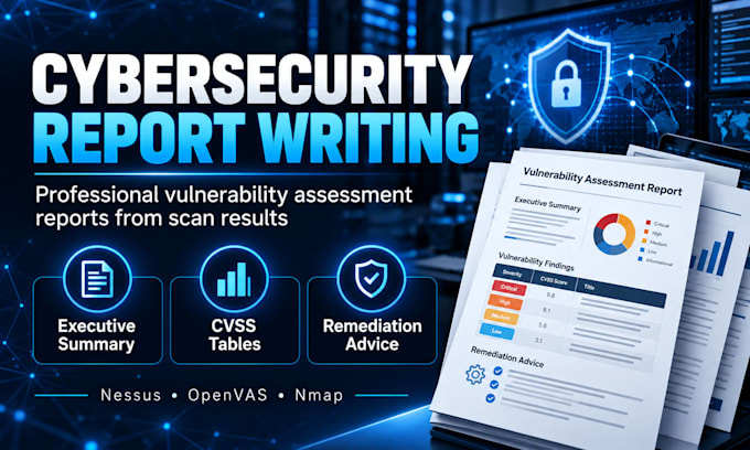 write a cybersecurity vulnerability assessment report