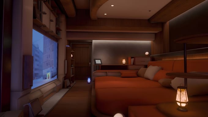 create metaverse vrchat world, vrchat environment, 3d world building, vrc assets