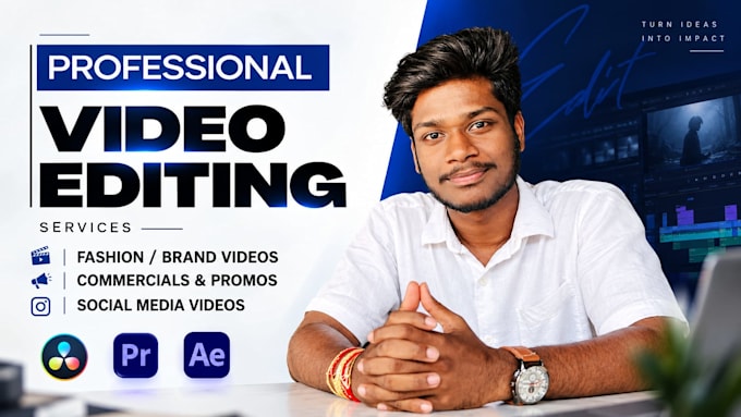 do professional video editing