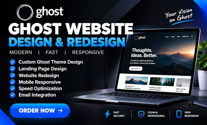build ghost cms website ghost blog newsletter ghost theme setup ghost migration