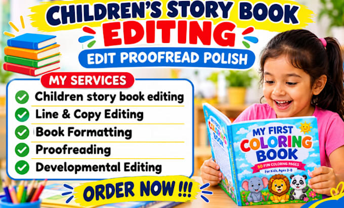 edit children story book polish your kids story picture book editing