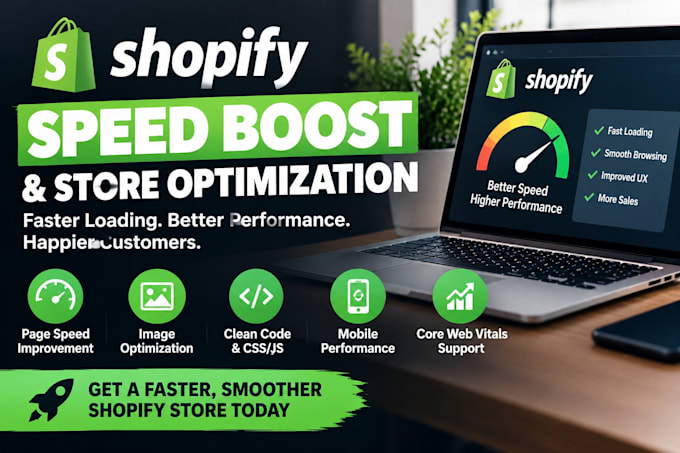 boost shopify speed and optimize store performance with page speed optimization