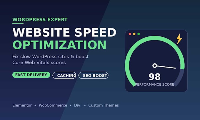 fix wordpress website speed and performance issues