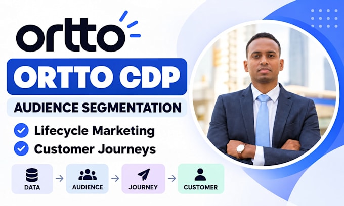 set up ortto cdp audience segmentation lifecycle marketing and customer journeys