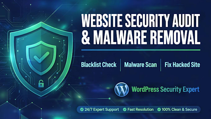 do website security audit and malware blacklist check