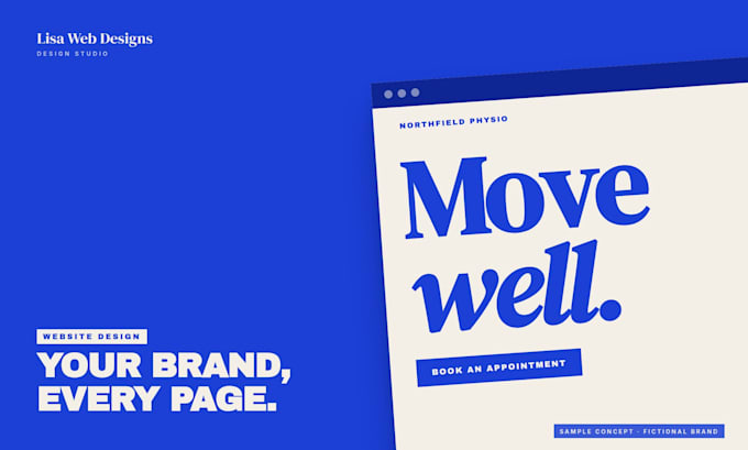 design a professional multi page website for your business