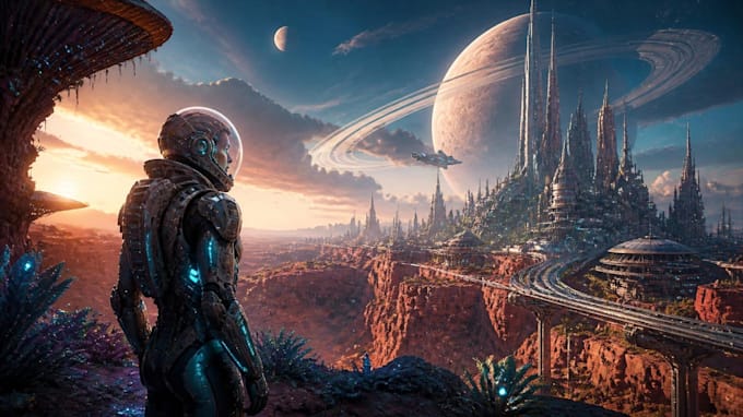 sci fi illustration and sci fi art