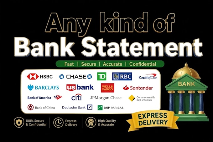 reconcile bank statement PDF to editable format