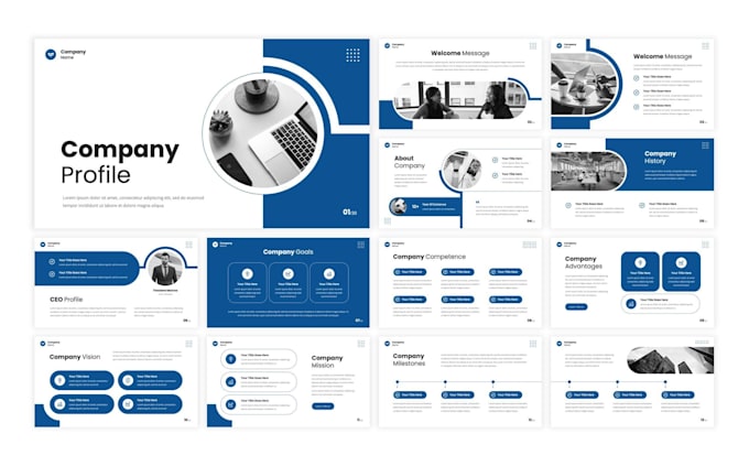 design a professional business powerpoint presentation