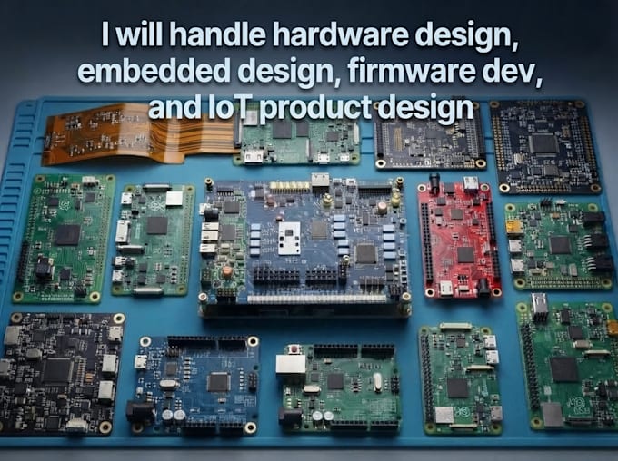 handle hardware design embedded systems firmware development iot product design