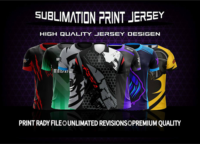 do jersey design and sublimation printing custom and 3d mockup