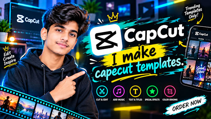 create trending capcut templates
