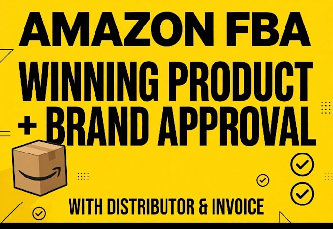 find winning amazon fba products with brand approval