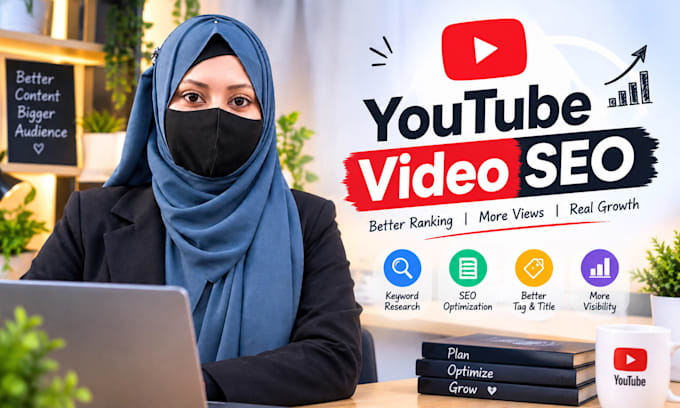 do professional youtube video SEO and keyword optimization
