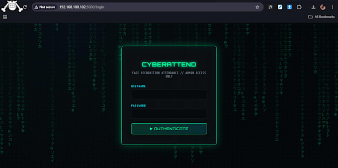 a python opencv face recognition attendance system