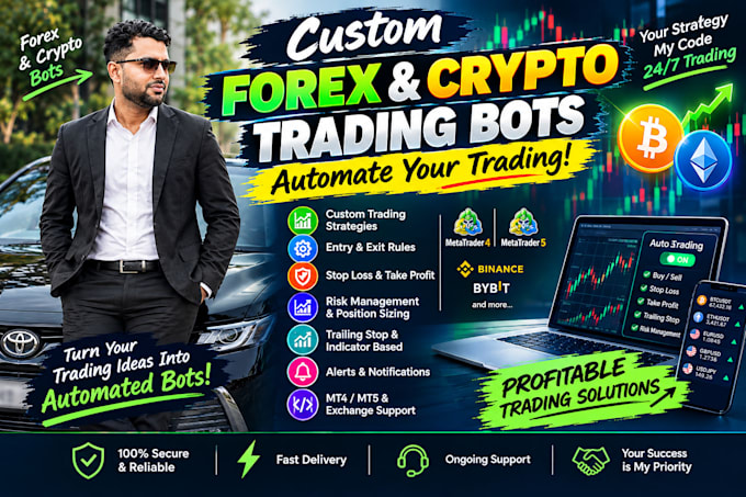 make ai trading bot for forex and crypto