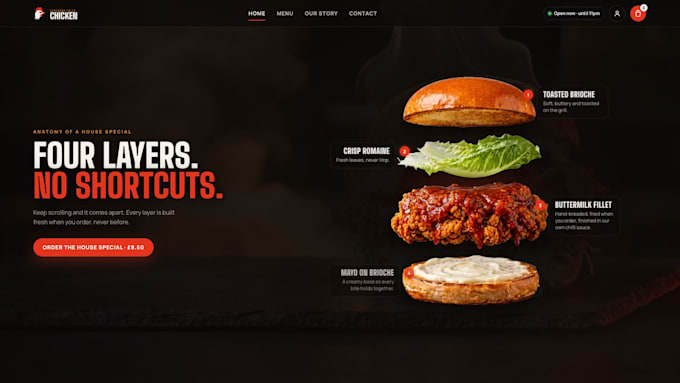 build a website with online ordering, payments and delivery